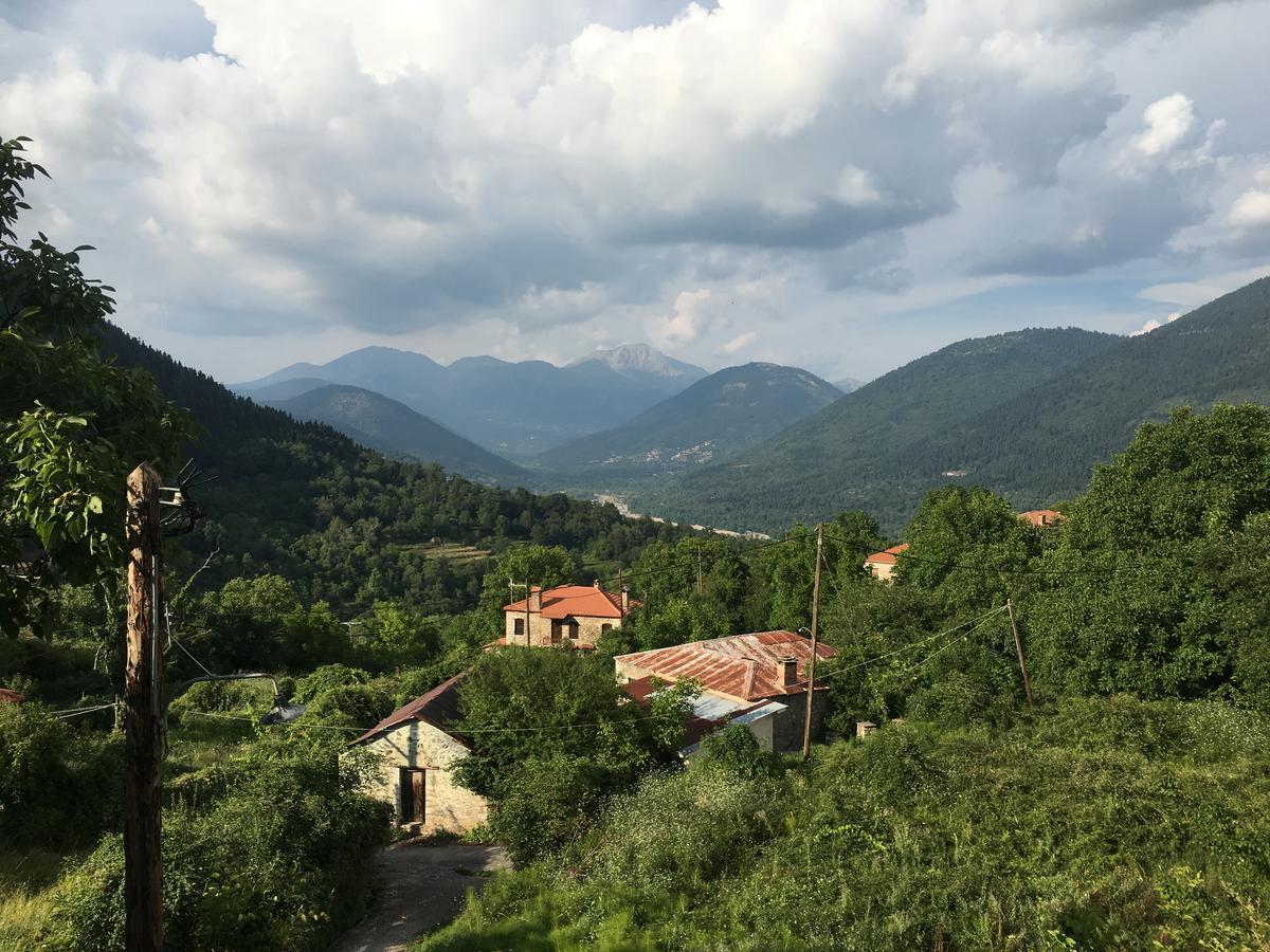 Helidona Hotel Mikro Chorio  Luaran gambar